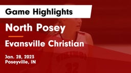 North Posey  vs Evansville Christian  Game Highlights - Jan. 28, 2023