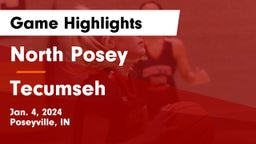 North Posey  vs Tecumseh  Game Highlights - Jan. 4, 2024