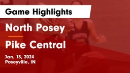 North Posey  vs Pike Central  Game Highlights - Jan. 13, 2024