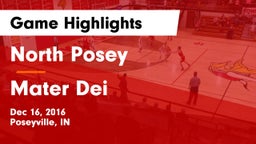 North Posey  vs Mater Dei  Game Highlights - Dec 16, 2016