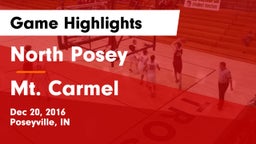 North Posey  vs Mt. Carmel  Game Highlights - Dec 20, 2016