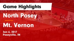 North Posey  vs Mt. Vernon  Game Highlights - Jan 6, 2017