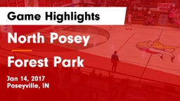 North Posey  vs Forest Park  Game Highlights - Jan 14, 2017