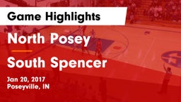 North Posey  vs South Spencer  Game Highlights - Jan 20, 2017