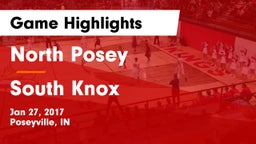 North Posey  vs South Knox  Game Highlights - Jan 27, 2017