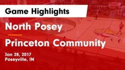 North Posey  vs Princeton Community  Game Highlights - Jan 28, 2017