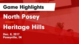 North Posey  vs Heritage Hills  Game Highlights - Dec. 8, 2017