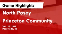 North Posey  vs Princeton Community  Game Highlights - Jan. 27, 2018