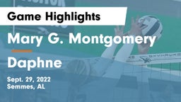 Mary G. Montgomery  vs Daphne  Game Highlights - Sept. 29, 2022