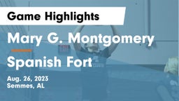 Mary G. Montgomery  vs Spanish Fort  Game Highlights - Aug. 26, 2023