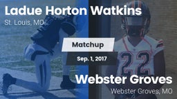 Matchup: Ladue  vs. Webster Groves  2017