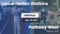 Matchup: Ladue  vs. Parkway West  2017