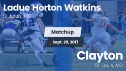 Matchup: Ladue  vs. Clayton  2017