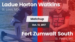 Matchup: Ladue  vs. Fort Zumwalt South  2017