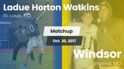 Matchup: Ladue  vs. Windsor  2017