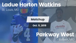 Matchup: Ladue  vs. Parkway West  2019