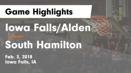 Iowa Falls/Alden  vs South Hamilton  Game Highlights - Feb. 3, 2018