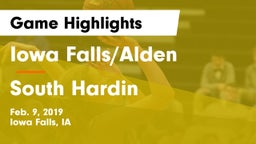Iowa Falls/Alden  vs South Hardin  Game Highlights - Feb. 9, 2019