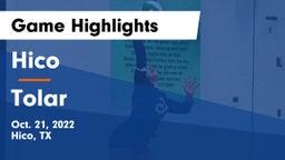 Hico  vs Tolar  Game Highlights - Oct. 21, 2022