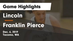 Lincoln  vs Franklin Pierce  Game Highlights - Dec. 6, 2019