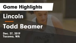 Lincoln  vs Todd Beamer  Game Highlights - Dec. 27, 2019