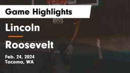 Lincoln  vs Roosevelt Game Highlights - Feb. 24, 2024