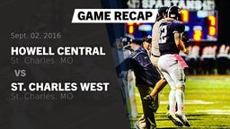 Recap: Howell Central  vs. St. Charles West  2016