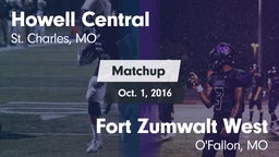 Matchup: Howell Central High vs. Fort Zumwalt West  2016