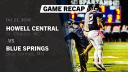 Recap: Howell Central  vs. Blue Springs  2016