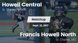 Matchup: Howell Central High vs. Francis Howell North  2017