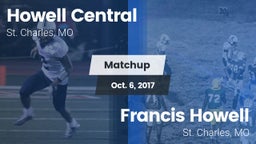 Matchup: Howell Central High vs. Francis Howell  2017