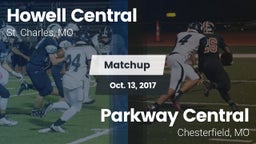 Matchup: Howell Central High vs. Parkway Central  2017