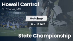 Matchup: Howell Central High vs. State Championship 2017
