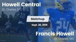 Matchup: Howell Central High vs. Francis Howell  2019