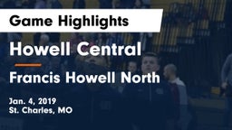 Howell Central  vs Francis Howell North  Game Highlights - Jan. 4, 2019