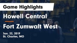 Howell Central  vs Fort Zumwalt West  Game Highlights - Jan. 22, 2019