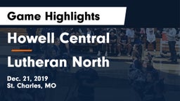 Howell Central  vs Lutheran North  Game Highlights - Dec. 21, 2019