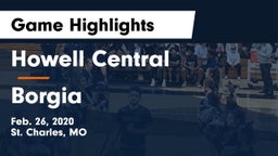 Howell Central  vs Borgia Game Highlights - Feb. 26, 2020