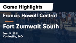 Francis Howell Central  vs Fort Zumwalt South  Game Highlights - Jan. 5, 2021