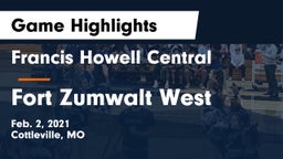 Francis Howell Central  vs Fort Zumwalt West  Game Highlights - Feb. 2, 2021