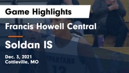 Francis Howell Central  vs Soldan IS  Game Highlights - Dec. 3, 2021