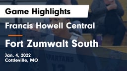 Francis Howell Central  vs Fort Zumwalt South  Game Highlights - Jan. 4, 2022