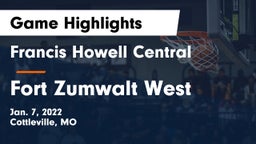 Francis Howell Central  vs Fort Zumwalt West  Game Highlights - Jan. 7, 2022