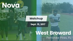 Matchup: Nova  vs. West Broward  2017