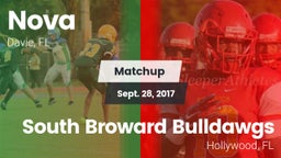 Matchup: Nova  vs. South Broward  Bulldawgs 2017