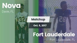Matchup: Nova  vs. Fort Lauderdale  2017