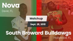 Matchup: Nova  vs. South Broward  Bulldawgs 2018
