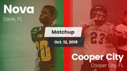 Matchup: Nova  vs. Cooper City  2018