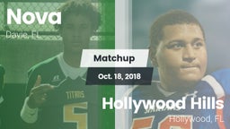 Matchup: Nova  vs. Hollywood Hills  2018