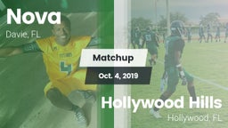 Matchup: Nova  vs. Hollywood Hills  2019